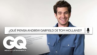 Andrew Garfield responde todo de Internet  Lo más buscado  GQ México y Latinoamérica [upl. by Erised]