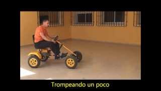 Kart a pedales con motor Hibrido [upl. by Renie]