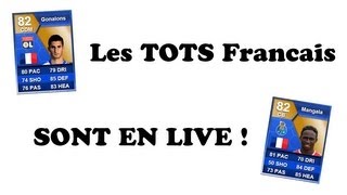 FIFA 13 Ultimate Team Les TOTS Francais en LIVE  HD FR [upl. by Clarisse]