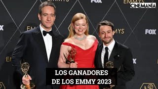 Ganadores EMMY 2023 Succession The Bear y Bronca acaparan los premios [upl. by Yniattirb]