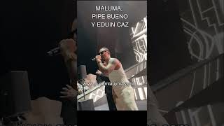 Maluma Pipe Bueno y Eduin Caz cantando en el cumpleaños de Maluma SEGÚN QUIÉN y más Maluma Pipe [upl. by Syverson329]