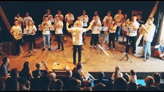 TITANIC  French Horn Orchestra  TEREMISKI HORN CAMP 2018 [upl. by Ikilisav]