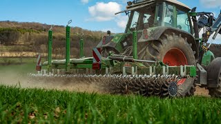 Rollhacke  Rotary Hoe  CFS Farm  Riedmann LandmaschinenService  Fendt  Ackerbau  Landtechnik [upl. by Donnamarie322]