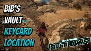 Bibs Vault Keycard Location No Reputation Loss  Star Wars Outlaws [upl. by Rhodes]