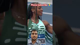 USA  ShaCarri Richardson  viralvideo sports shacarririchardson trackandfield athlete [upl. by Akemal]