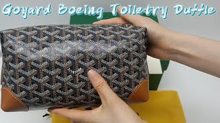 Goyard Boeing Toiletry Duffle Bag Review amp Unboxing [upl. by Swain328]