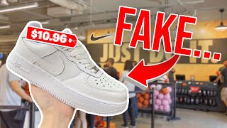 I Returned FAKE Nike Shoes To Nike SHOCKING [upl. by Devitt]