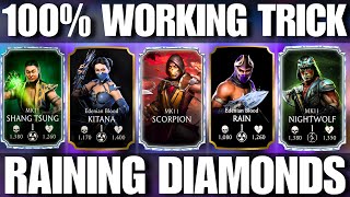 TRICK To Get DIAMOND Characters  100 Working With PROOF  MK Mobile [upl. by Hestia]