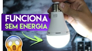 INCRÍVEL  Como essa Lâmpada funciona SEM ENERGIA [upl. by Richia]