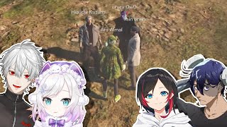 Ars Meets the Lab Members【KuzuhaUrucaRainbrainRalphKotokaRioSqLA】ENG SUBS —VCR GTA 2 Clip [upl. by Reiss]