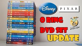 Disney Pixar O Ring DVD collection Updated  03042019 [upl. by Nappy]