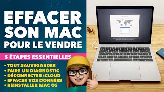 Réinitialiser  Effacer son Mac Intel pour le vendre  toutes les étapes indispensables [upl. by Nolyaj]