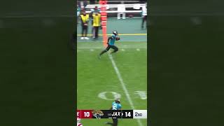 THE LONGEST TOUCHDOWN IN NFL LONDON GAMES HISTORY  NFL UK [upl. by Nirrok]