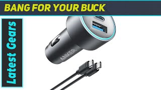 Anker 535 Car Charger Review Fast Charging On the Go [upl. by Odnalor]