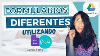 🔝 𝗚𝗢𝗢𝗚𝗟𝗘 𝗙𝗢𝗥𝗠𝗦 Cómo hacer formularios de Google 🅳🅸🅵🅴🆁🅴🅽🆃🅴🆂 y 🅿🅴🆁🆂🅾🅽🅰🅻🅸🆉🅰🅳🅾🆂 con 𝐂𝐀𝐍𝐕𝐀 🧲 [upl. by Aizirtap]