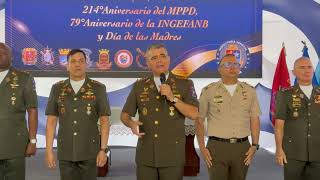 🗓️ 10May en el marco del 214° Aniv del MPPDefensa 79°Aniv de INGEFANBoficial y Día de las Madres [upl. by Niuqram590]