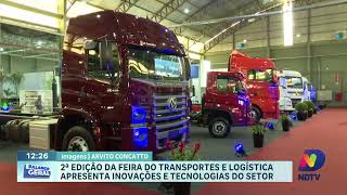 2ª edição da Feira do Transportes e Logística apresenta inovações e tecnologias do setor [upl. by Nnairahs4]