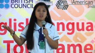 Extemporaneous Speech Contest  Finalist 01 [upl. by Primaveras]