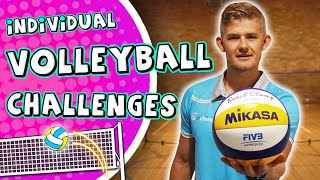 🏐 Fun Volleyball challenges for PE elementary grade 36  Teach volleyball skills 🏐 [upl. by Chastity]