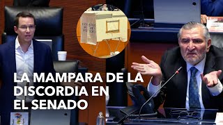 Discordia en el Senado Lo que provocó una mampara en elección de Piedra para CNDH [upl. by Clarey]