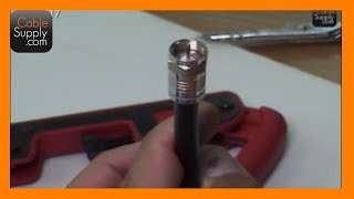 How To  Coaxial Cable Termination [upl. by Farr]