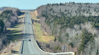 Canada driving from Moncton to Edmundston [upl. by Addy558]