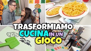 TRASFORMIAMO LA NOSTRA CUCINA in un Gioco da Tavolo [upl. by Linda]