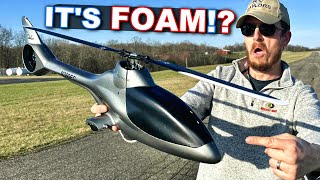 FOAM 3D Stunt Helicopter For Beginners  New Blade Eclipse 360 [upl. by Ditter]