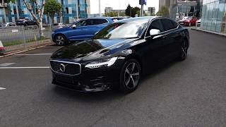 2019 Volvo S90 RDesign D4 190hp Automatic Heated Sport Seats [upl. by Hannazus]