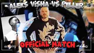 Aleks Visha vs PELLER Official TikTok Match [upl. by Ladew]