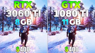 RTX 3060 Ti vs GTX 1080 Ti  Test in 10 Games [upl. by Kampmann]