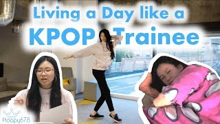 I trained like a KPOP idol for a day almost died [upl. by Kowalski]