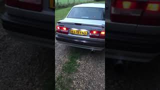 Volvo 940 B230ft K cam 3quot exhaust idle [upl. by Schargel669]