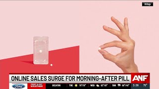 Online sales surge for morningafter pill [upl. by Llenrub]