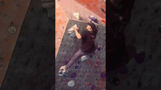 Flashed⚡️ Pinchy Stand Start v68 climbing rockclimbing bouldering shorts trending youtube [upl. by Kendrah]