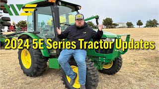 Whats New in 2024 to John Deere 5E Series Tractors [upl. by Eirojam]