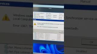 Fix Windows Permissions Issues to resolve Error 1067 the Process Terminated Unexpectedly [upl. by Eniarda291]