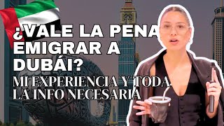 Trabajar y Vivir en Dubái  Como gestione mi Salario  ¿Recomiendo Dubai [upl. by Veneaux]