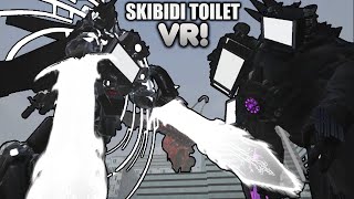 SKIBIDI TOILET VR 06  UPGRADED TRITITAN VS UPGRADED TITAN TV MAN E UPGRADED DRILL MAN [upl. by Merete844]