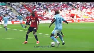 Wan Bissaka vs Man City  FA Cup Final 2024 [upl. by Kcirderf]