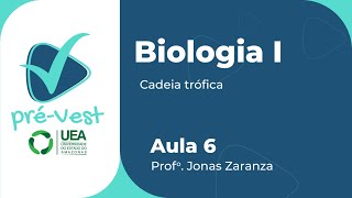 BIOLOGIA  BIO1  AULA 6 CADEIA TRÓFICA [upl. by Duntson216]