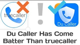 Du caller has come batter than truecaller l android [upl. by Quartis]