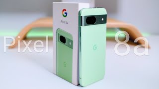 Google Pixel 8a  Unboxing Setup and Overview 4K 60 [upl. by Syned]