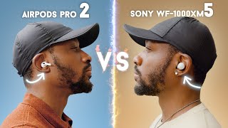 SHOWDOWN AirPods Pro 2 VS SONY WF1000XM5 [upl. by Latrice]