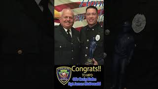 Two Monroeville Police Officers Receive Awards [upl. by Elisha]