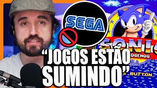 SEGA vai REMOVER JOGOS CLÁSSICOS das LOJAS VIRTUAIS [upl. by Germaun]