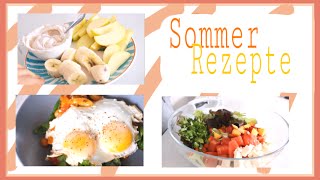 GESUNDE amp SUPER LEICHTE SOMMER REZEPTE  SCHÜLERampSTUDENTEN  Frühstück Mittagessen Abendessen [upl. by Bernstein]