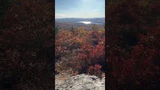 hike fall pretty shorts sunny baldpate maine [upl. by Adnawad599]