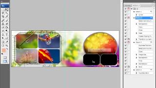 Automatic photo book album design in Photoshop cs3 Hindi tutorials [upl. by Oderfigis328]