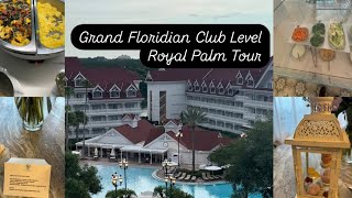 Grand Floridian Club Level Tour at the Royal Palm Club while Staying at the Grand Suite [upl. by Olrak]